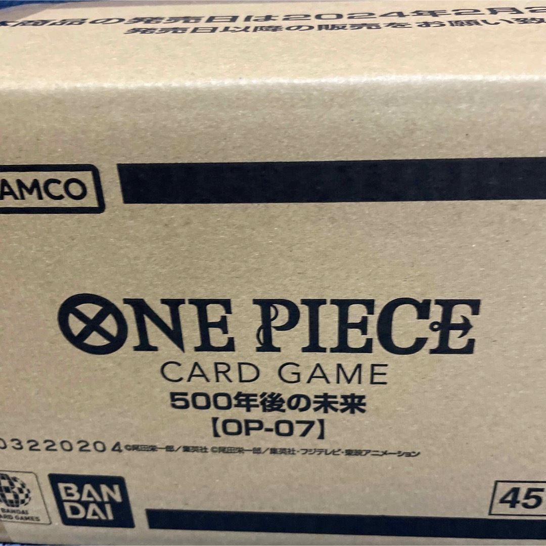 ONE PIECE(ワンピース)のワンピースカードゲーム　500年後の未来　OP-07 1カートン分 エンタメ/ホビーのトレーディングカード(Box/デッキ/パック)の商品写真