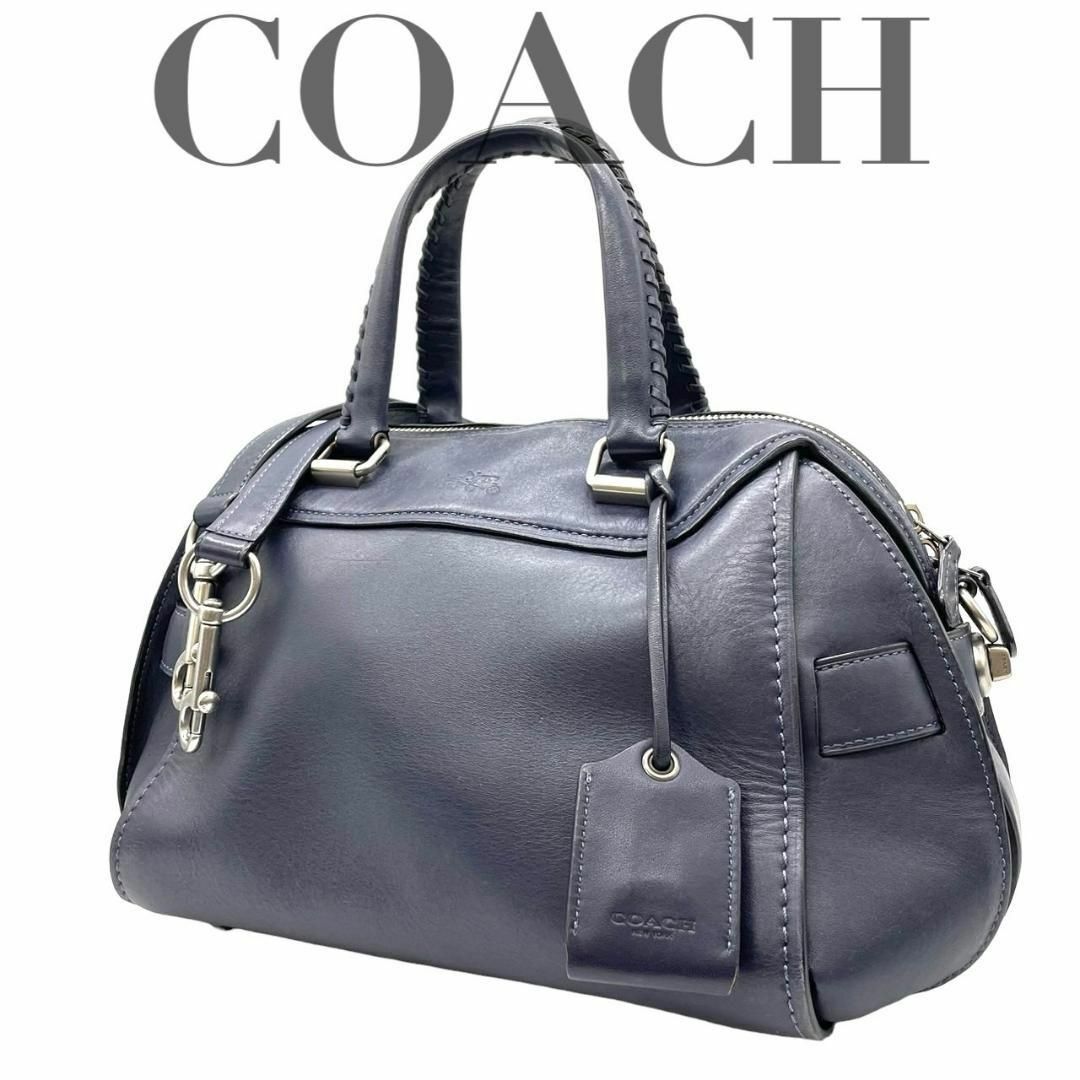 COACH(コーチ)のCOACH コーチ　s25 斜め掛け　37017 本革　2way ハンドバッグ レディースのバッグ(ハンドバッグ)の商品写真