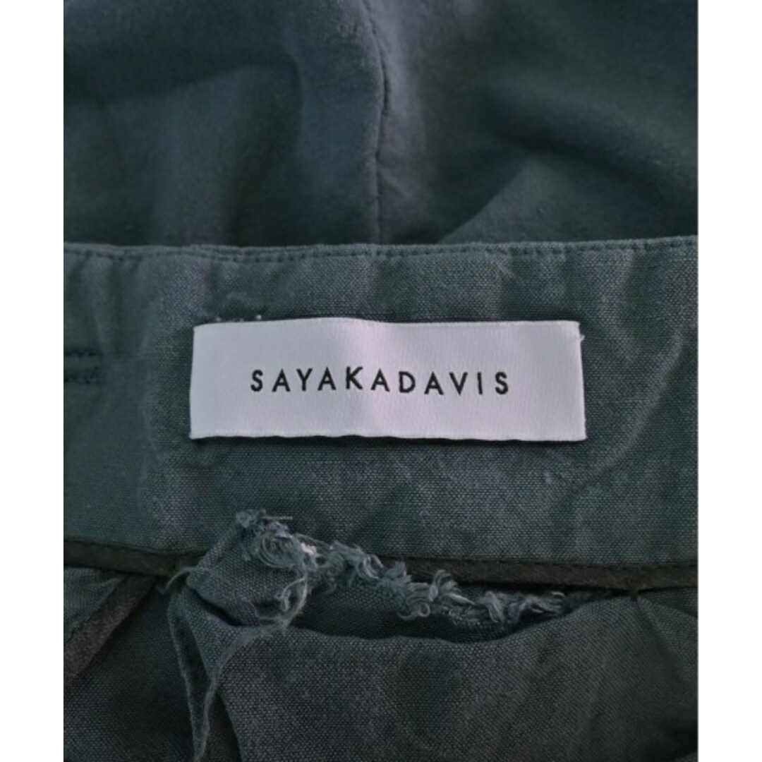 SAYAKA DAVIS(サヤカディヴィス)のSAYAKA DAVIS サヤカデイビス パンツ（その他） 2(M位) カーキ 【古着】【中古】 レディースのパンツ(その他)の商品写真