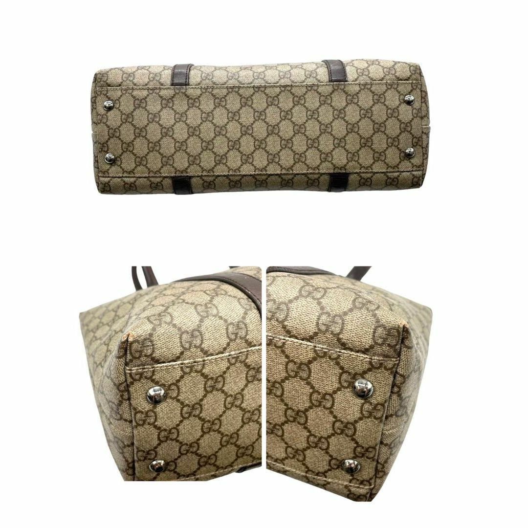 Gucci(グッチ)の良品　GUCCI グッチ　e3 肩掛け　トートバッグ　GGスプリーム　PVC レディースのバッグ(トートバッグ)の商品写真