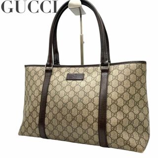 グッチ(Gucci)の良品　GUCCI グッチ　e3 肩掛け　トートバッグ　GGスプリーム　PVC(トートバッグ)