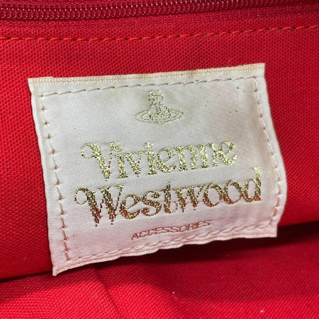 Vivienne Westwood(ヴィヴィアンウエストウッド)のヴィヴィアンウエストウッド　s62 チェック　ハンドバッグ　ビッグオーブ　総柄 レディースのバッグ(ハンドバッグ)の商品写真