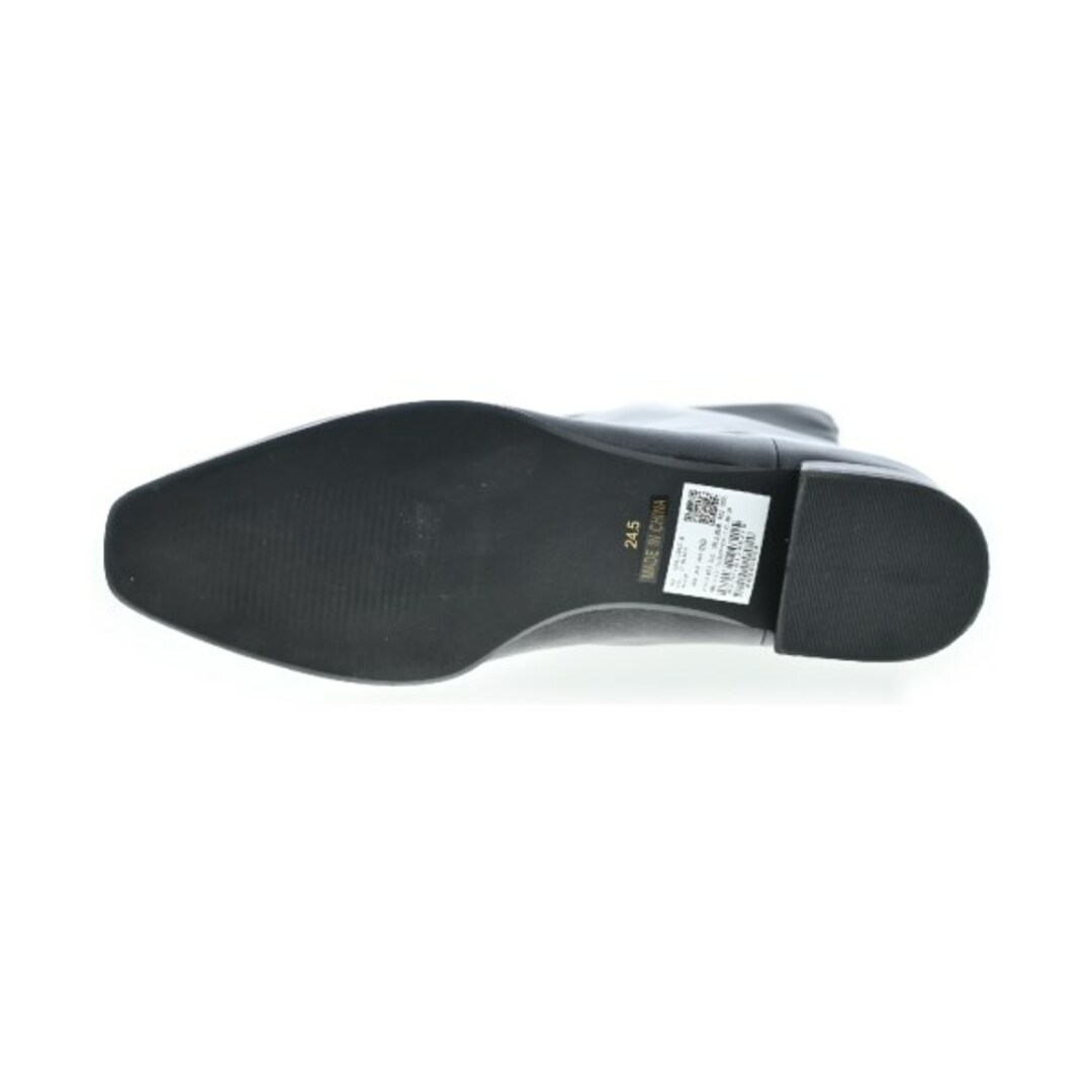 ADAM ET ROPE アダムエロペ ブーツ 24.5cm 黒 【古着】【中古】 レディースの靴/シューズ(ブーツ)の商品写真