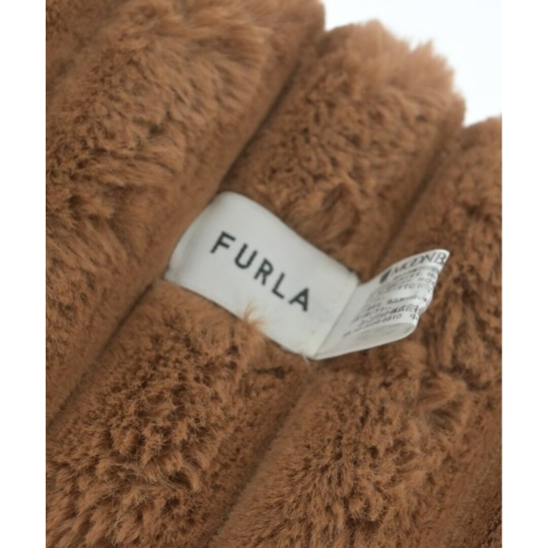 Furla(フルラ)のFURLA フルラ マフラー - 茶 【古着】【中古】 レディースのファッション小物(マフラー/ショール)の商品写真