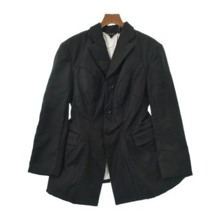 コムデギャルソン(COMME des GARCONS)のCOMME des GARCONS カジュアルジャケット S 黒 【古着】【中古】(テーラードジャケット)