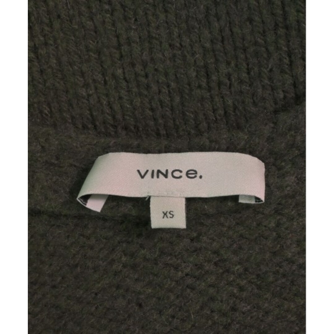 Vince ヴィンス ニット・セーター XS カーキ 【古着】【中古】