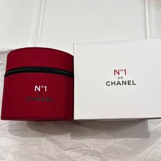 CHANEL - シャネル　ヌメロアンNO1 バニティ型ポーチ(カウンターギフト、ノベルティ箱付き