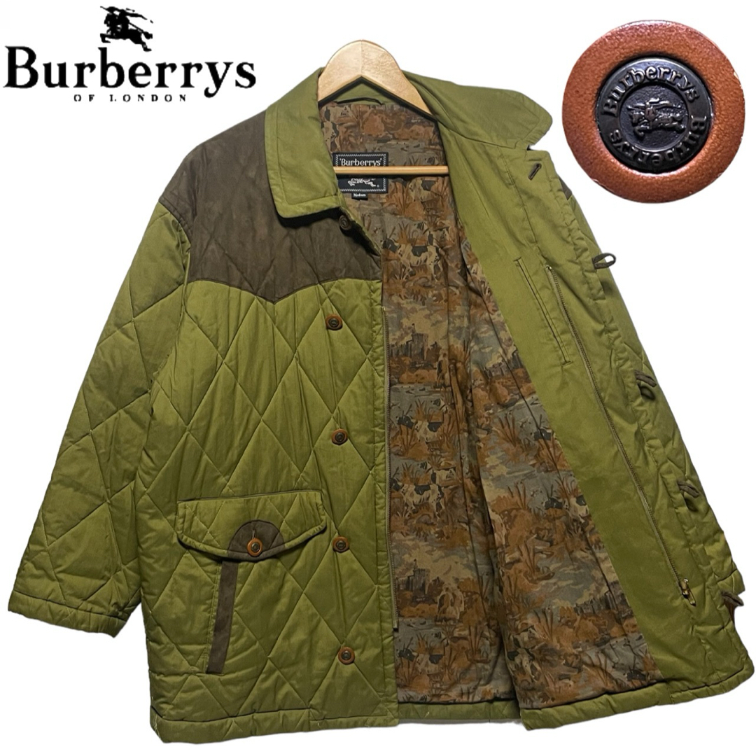 BURBERRY(バーバリー)の【レアアイテム】90s Burberrys バーバリー キルティング ジャケット メンズのジャケット/アウター(ブルゾン)の商品写真