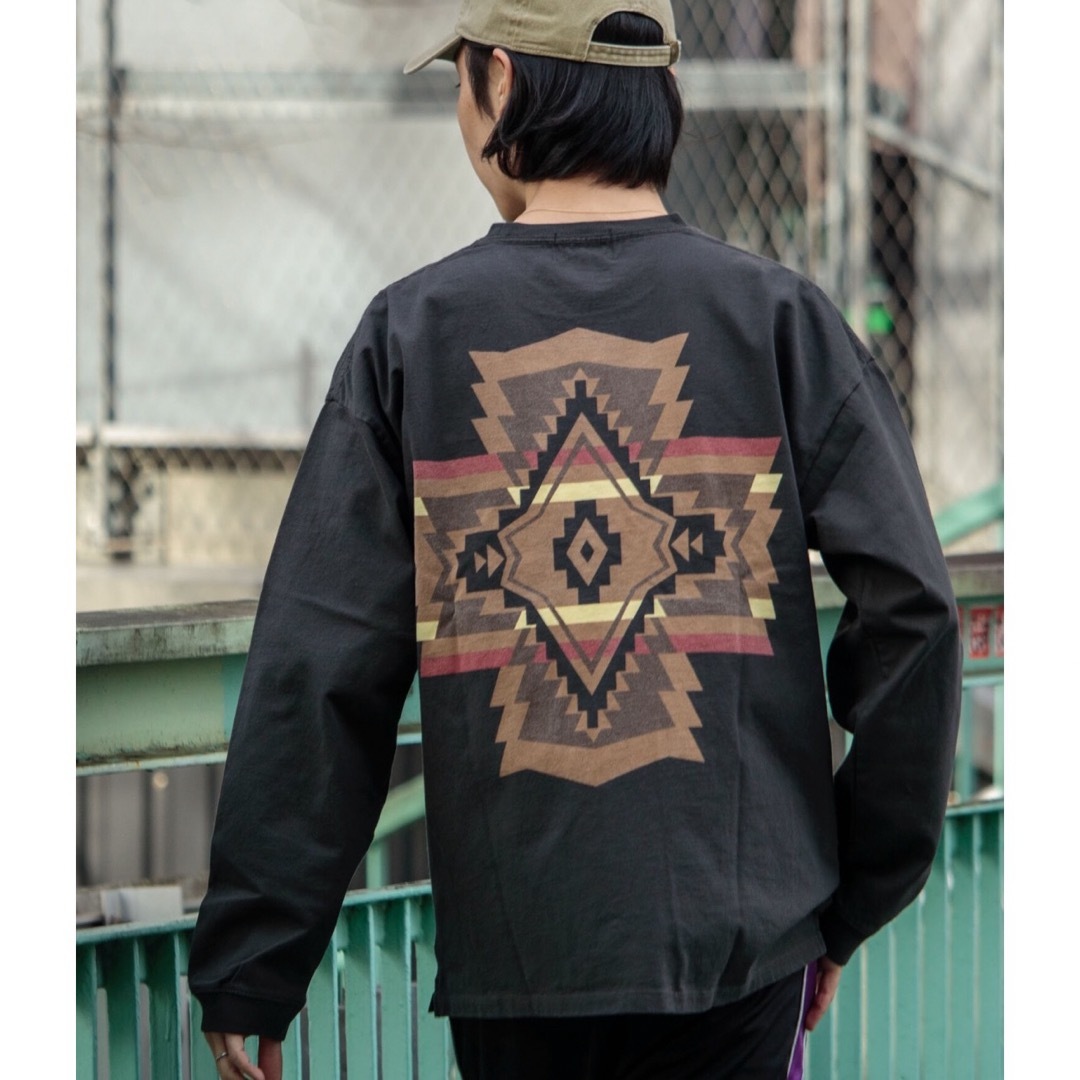 PENDLETON(ペンドルトン)のPENDLETON ペンドルトン 長袖 カットソー チャコールグレー メンズのトップス(Tシャツ/カットソー(七分/長袖))の商品写真