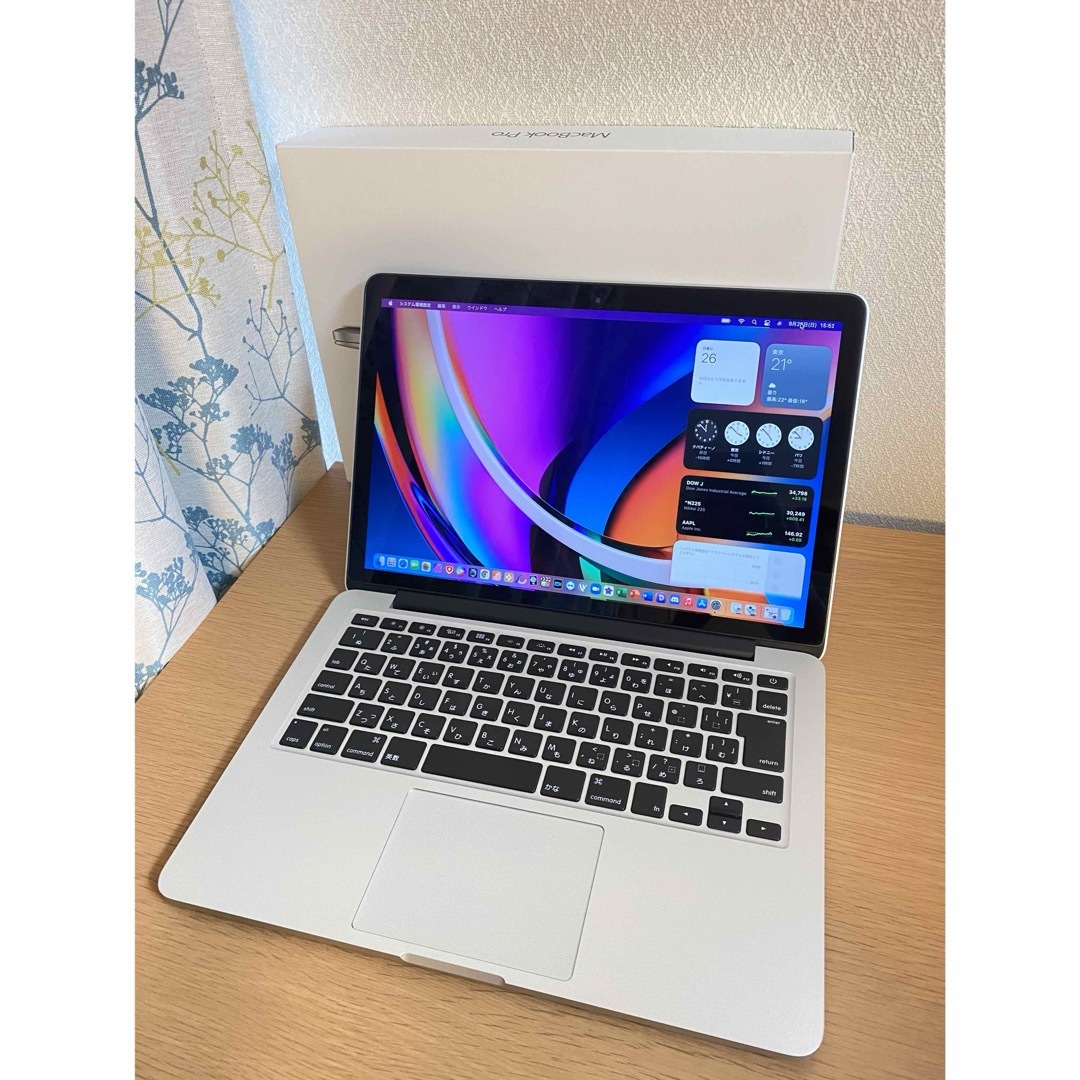 Apple(アップル)の美品 Macbook Pro 4K 13インチ/SSD /最新Office スマホ/家電/カメラのPC/タブレット(ノートPC)の商品写真