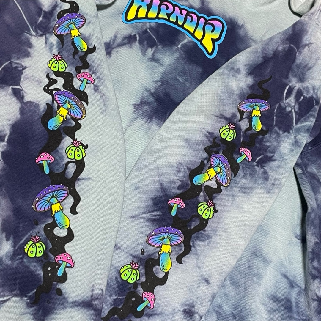 RIPNDIP(リップンディップ)のRIPNDIP リップンディップ マジックマッシュルーム柄 タイダイ パーカー メンズのトップス(パーカー)の商品写真