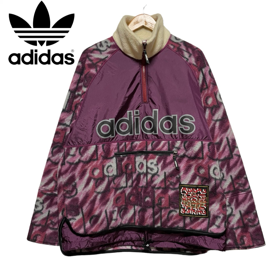 80s 白タグ adidas アディダス デサント ハーフジップフリース 80s 白タグ adidas アディダス デサント ハーフジップフリース