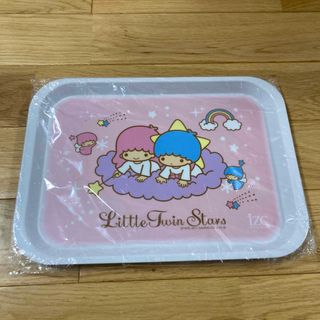 リトルツインスターズ(リトルツインスターズ)のキキララ　ランチトレイ　トレイ　非売品(キャラクターグッズ)