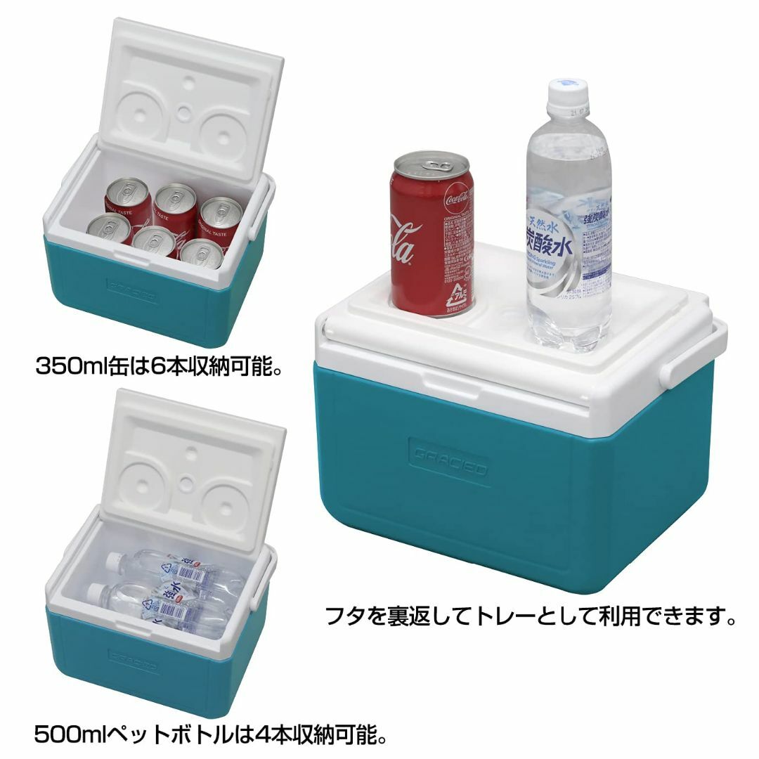 【色: 4.5L グリーン】JEJアステージ(JEJ Astage) クーラーボ インテリア/住まい/日用品のインテリア/住まい/日用品 その他(その他)の商品写真