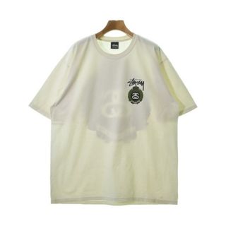 ステューシー(STUSSY)のSTUSSY ステューシー Tシャツ・カットソー L 白 【古着】【中古】(Tシャツ/カットソー(半袖/袖なし))