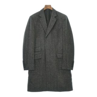 グッチ(Gucci)のGUCCI グッチ チェスターコート 44(S位) グレー系(ヘリンボーン) 【古着】【中古】(チェスターコート)