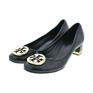 Tory Burch - TORY BURCH パンプス US6 1/2(23.5cm位) 黒 【古着】【中古】