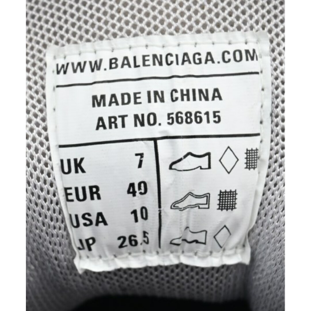 Balenciaga(バレンシアガ)のBALENCIAGA バレンシアガ スニーカー 26.5cm グレーx赤x黒 【古着】【中古】 メンズの靴/シューズ(スニーカー)の商品写真