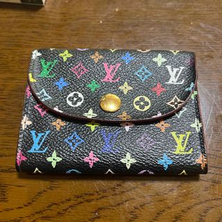 ルイヴィトン(LOUIS VUITTON)のルイヴィトンマルチカラーピンク(名刺入れ/定期入れ)