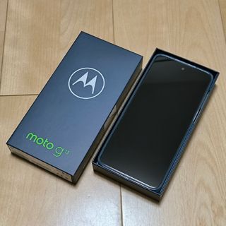 モトローラ(Motorola)の新品未使用 moto g13 マットチャコール(スマートフォン本体)