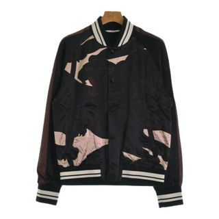 ヴァレンティノ(VALENTINO)のVALENTINO ブルゾン（その他） 46(M位) 黒x茶(総柄) 【古着】【中古】(その他)