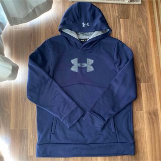 アンダーアーマー(UNDER ARMOUR)のアンダーアーマー under armour パーカー 2XL ネイビー(パーカー)