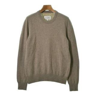 Maison Margiela メゾンマルジェラ ニット・セーター S ベージュ 【古着】【中古】(ニット/セーター)