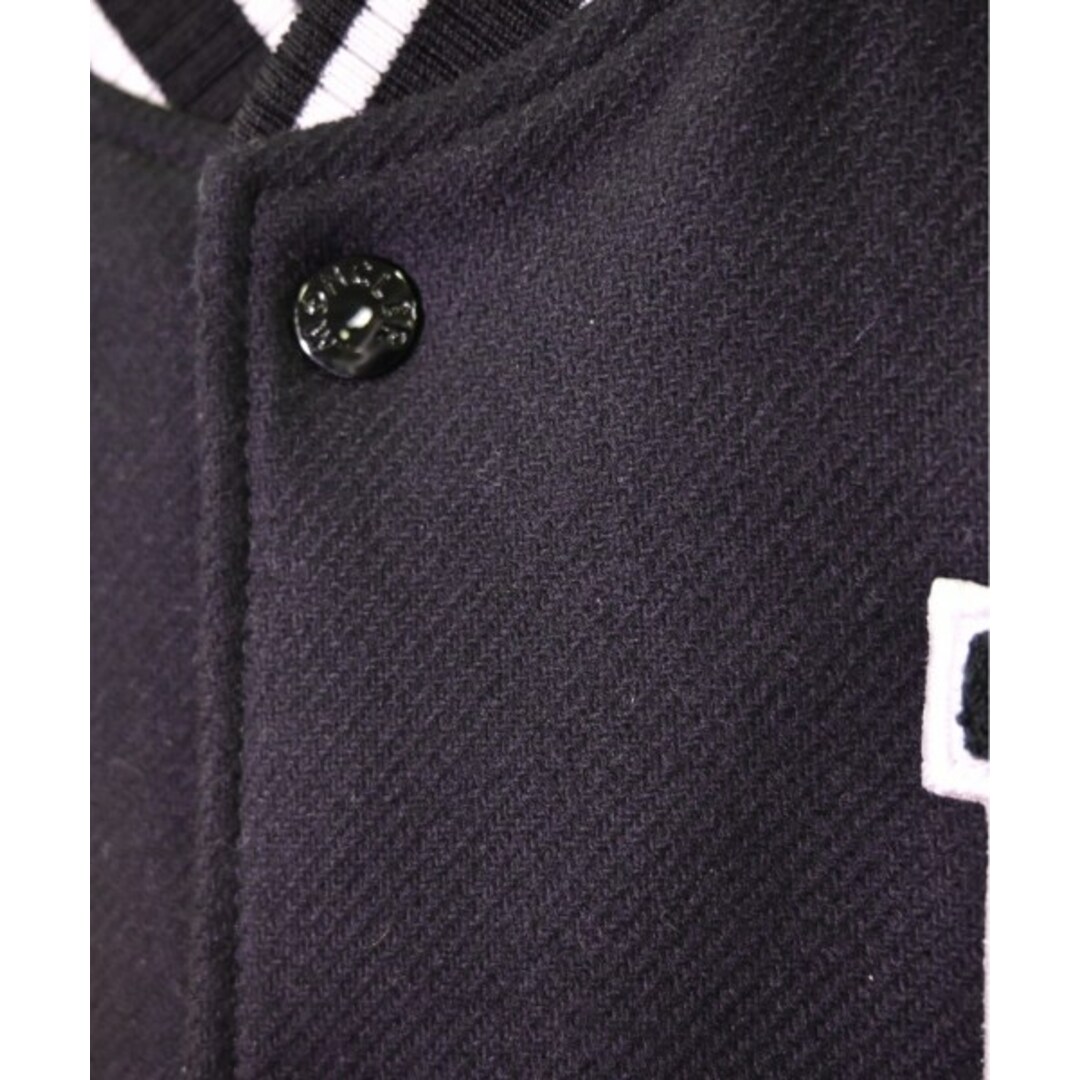 MONCLER GENIUS スタジャン 2(M位) 黒x白 【古着】【中古】 メンズのジャケット/アウター(スタジャン)の商品写真