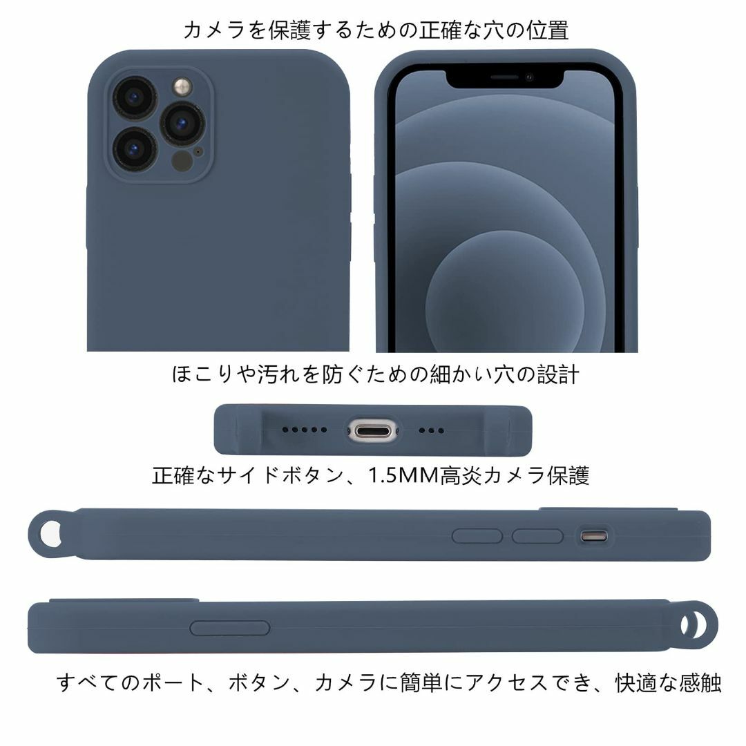 【色: Midnight Blue】Handodo Apple iPhone 1 スマホ/家電/カメラのスマホアクセサリー(その他)の商品写真