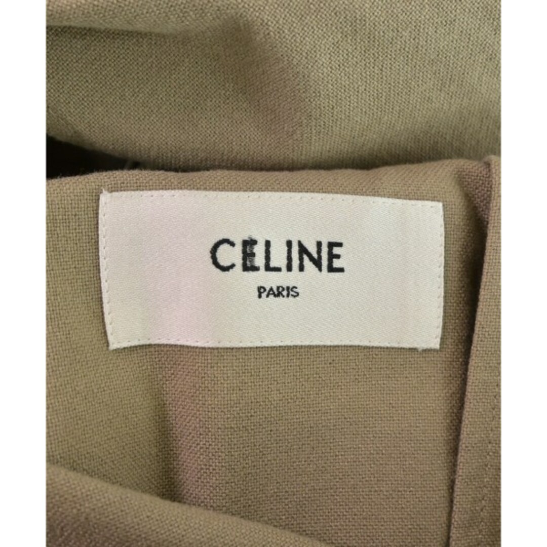 celine(セリーヌ)のCELINE セリーヌ ミリタリーブルゾン M ベージュ 【古着】【中古】 メンズのジャケット/アウター(ミリタリージャケット)の商品写真