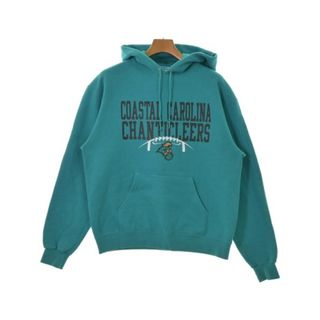 チャンピオン(Champion)のCHAMPION チャンピオン パーカー M 青緑系 【古着】【中古】(パーカー)