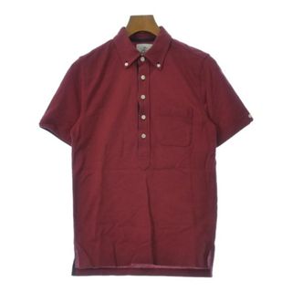 ブルックスブラザース(Brooks Brothers)のBrooks Brothers ポロシャツ -(XS位) 赤 【古着】【中古】(ポロシャツ)