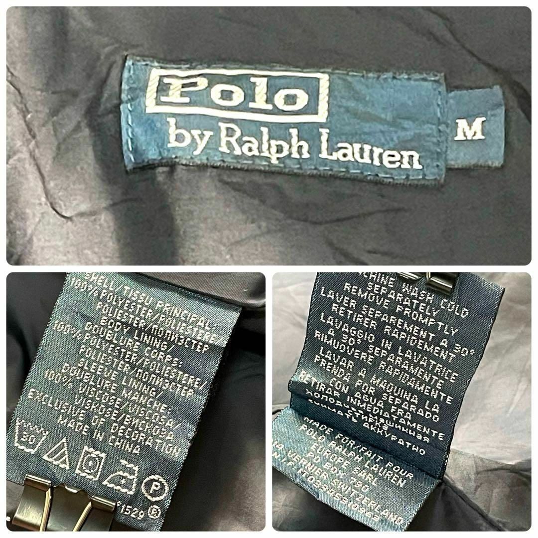 POLO RALPH LAUREN(ポロラルフローレン)のラルフローレン　ナイロンジャケット　薄手　裏地メッシュ　ネイビー　サイズM メンズのジャケット/アウター(ブルゾン)の商品写真