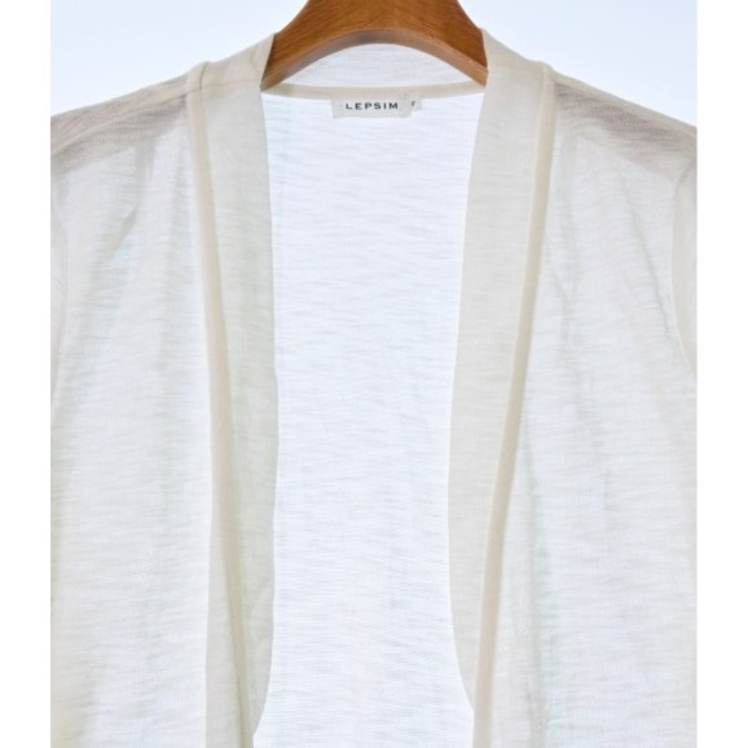 LEPSIM(レプシィム)の美品 レプシィム 春・夏 ロング カーディガン 羽織り 透け素材 レディースのトップス(カーディガン)の商品写真