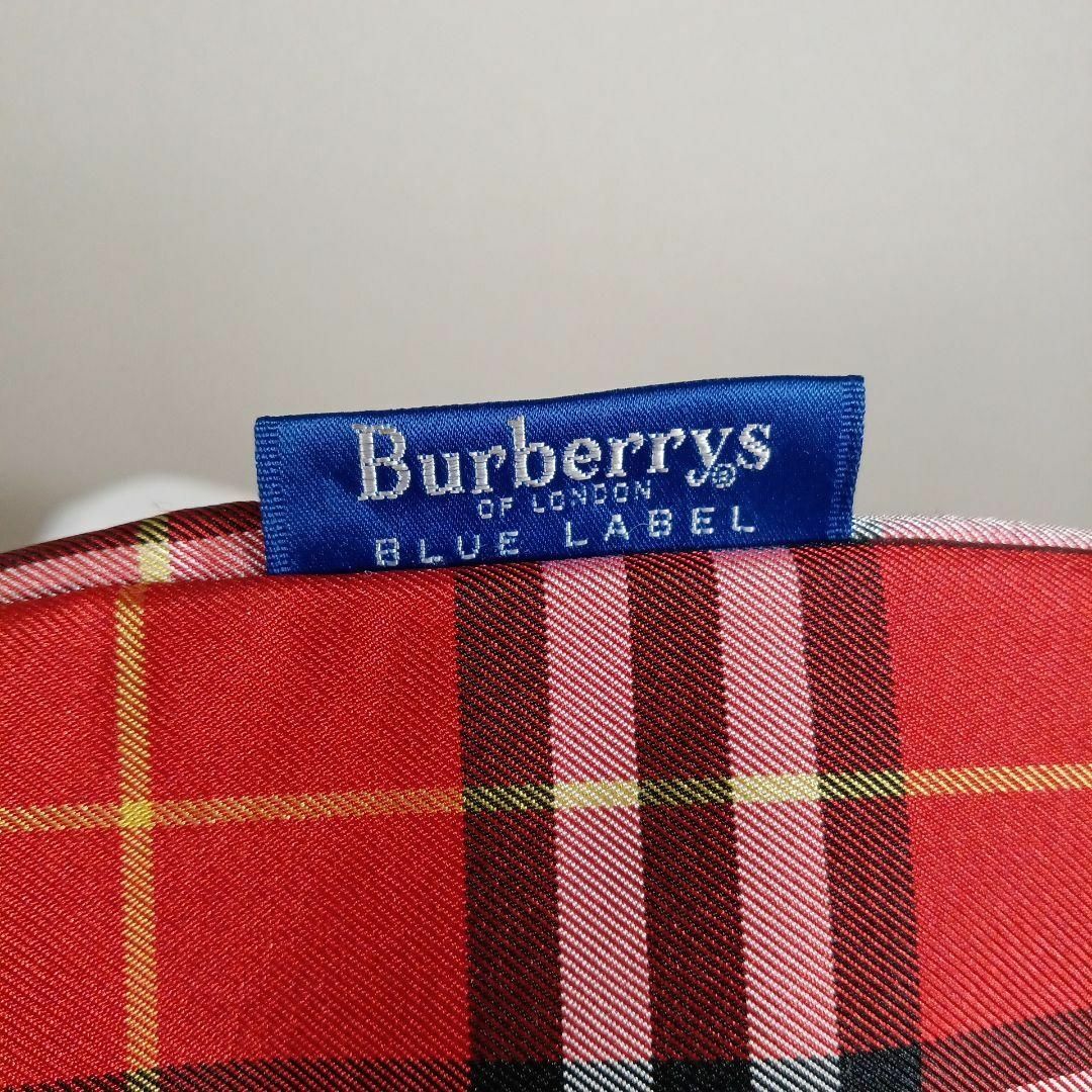 BURBERRY BLUE LABEL(バーバリーブルーレーベル)の10超美品　バーバリーズブルーレーベル　トートバッグ　大容量　ナイロン×レザー レディースのバッグ(トートバッグ)の商品写真