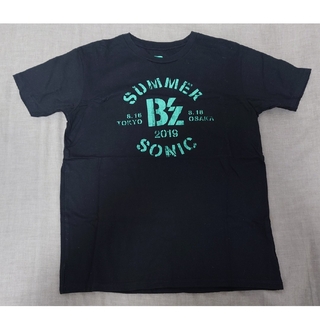 【B'z・グッズ】サマソニ×B'zコラボTシャツ BLACK［会場限定］(ミュージシャン)
