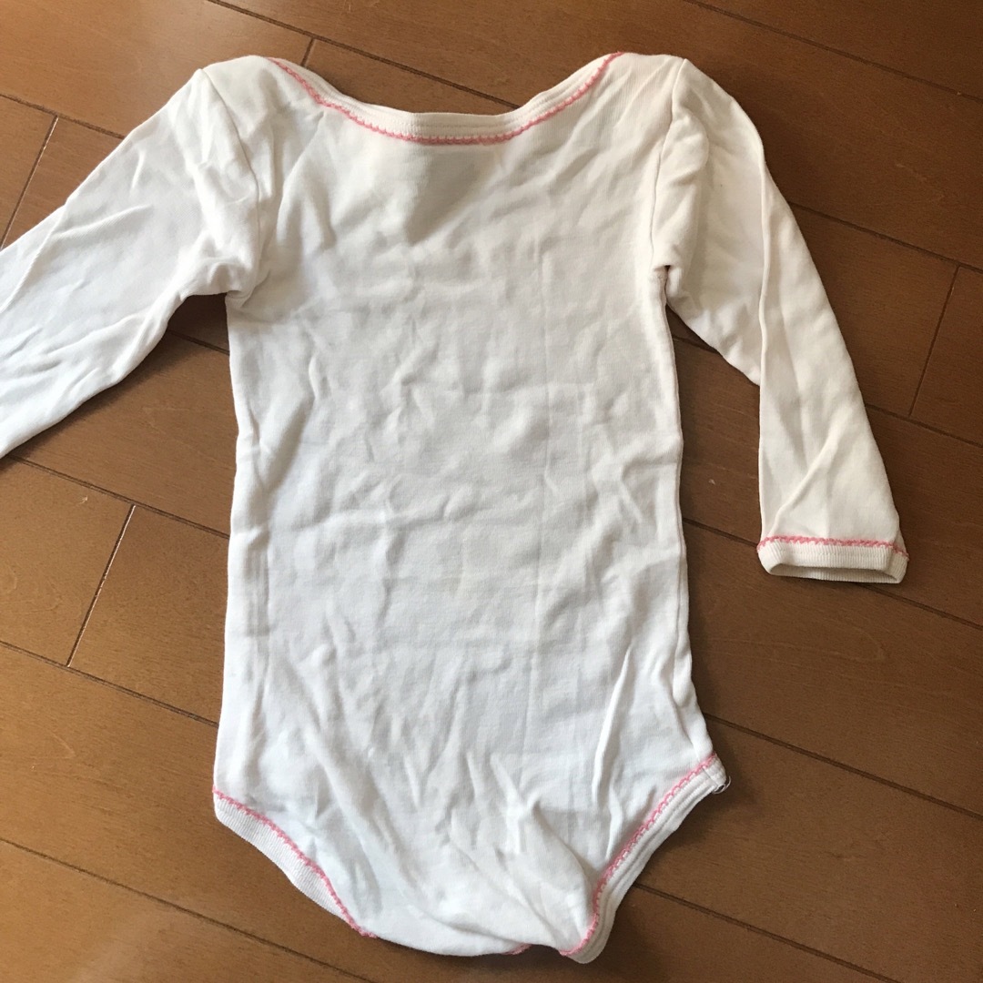 PETIT BATEAU(プチバトー)のプチバトーの肌着2枚　セット キッズ/ベビー/マタニティのベビー服(~85cm)(ロンパース)の商品写真