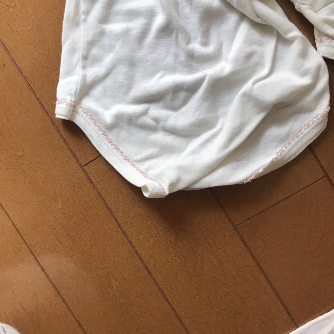 PETIT BATEAU(プチバトー)のプチバトーの肌着2枚　セット キッズ/ベビー/マタニティのベビー服(~85cm)(ロンパース)の商品写真