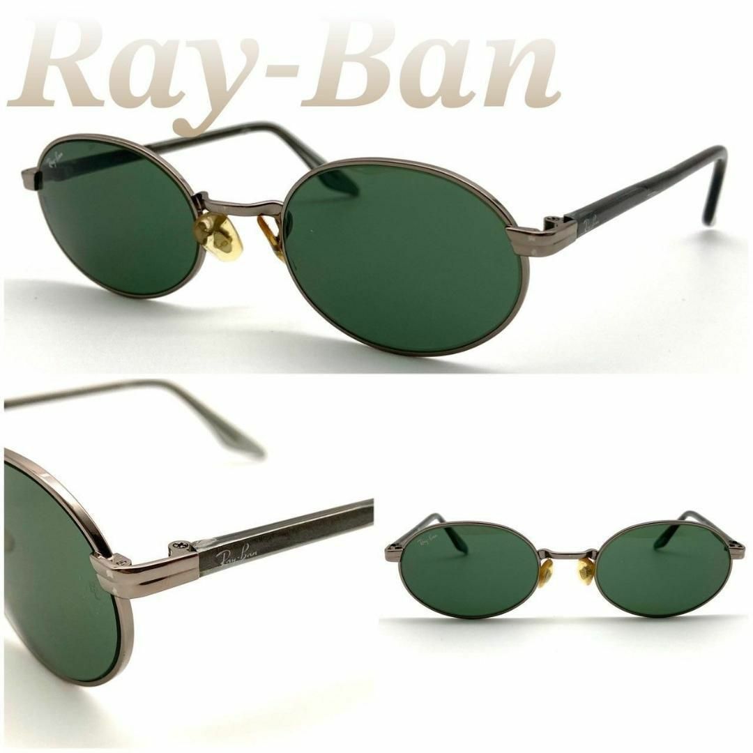 Ray-Ban(レイバン)のレイバン サングラス チタン ブラック シルバー 60325 メンズのファッション小物(サングラス/メガネ)の商品写真