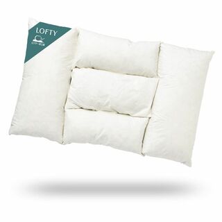 【色: ホワイト】LOFTY 枕 まくら 快眠枕 LT-070/2号 パイプ か(枕)