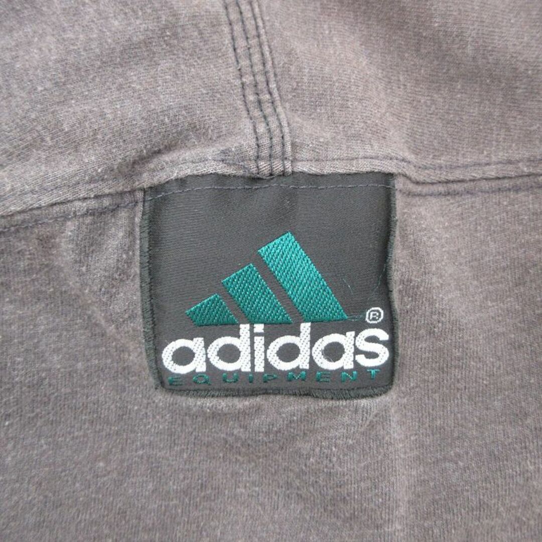 adidas(アディダス)のXL★古着 アディダス adidas 半袖 ビンテージ Tシャツ メンズ 00年代 00s ビッグロゴ エキップメント 大きいサイズ クルーネック 黒 ブラック 【spe】 24mar26 中古 メンズのトップス(Tシャツ/カットソー(半袖/袖なし))の商品写真