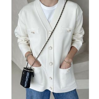 バースデーバッシュ(BIRTHDAY BASH)のKR CLASSICAL BUTTON CARDIGAN(カーディガン)