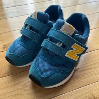 ニューバランス(New Balance)のニューバランス　スニーカー　313    ブルー　18    18cm(スニーカー)