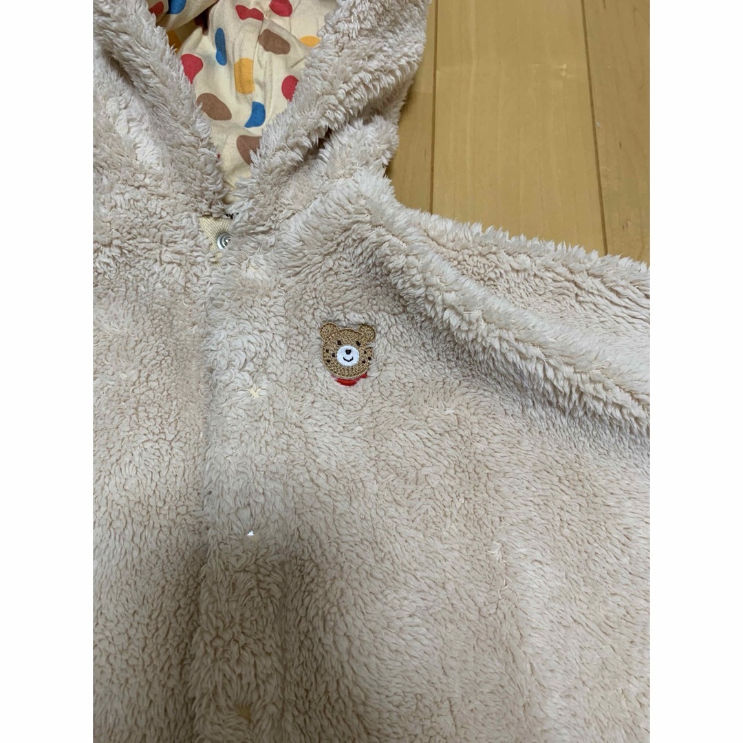 mikihouse(ミキハウス)のミキハウス　ポンチョ キッズ/ベビー/マタニティのベビー服(~85cm)(ジャケット/コート)の商品写真