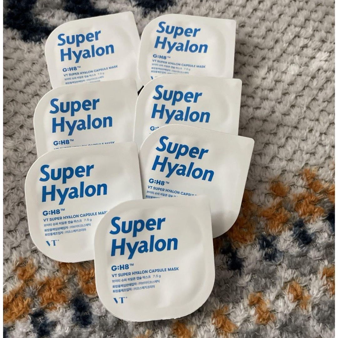 VT(ブイティー)のSuper Hyalon    カプセルマスク　7個 コスメ/美容のスキンケア/基礎化粧品(パック/フェイスマスク)の商品写真
