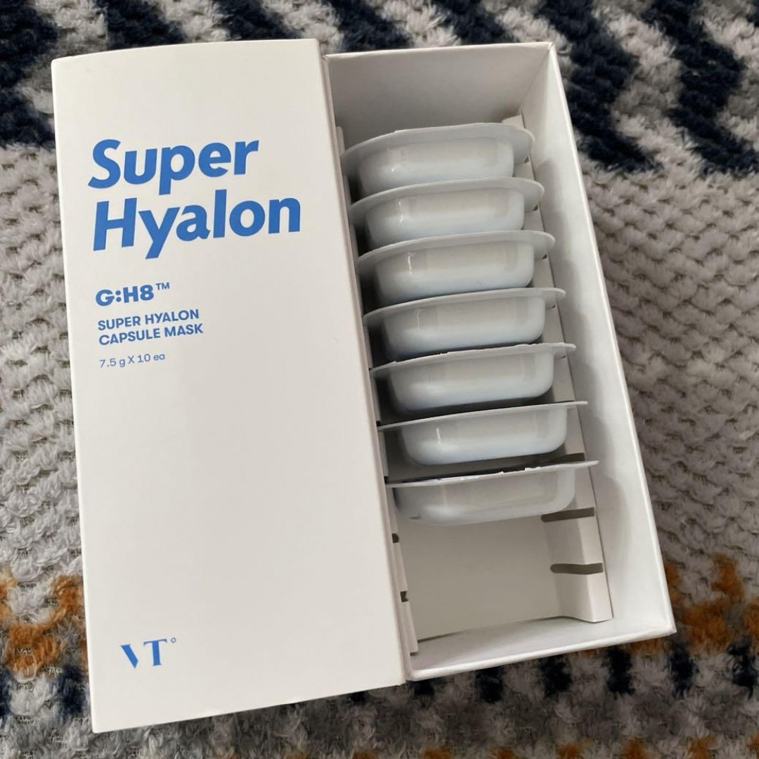 VT(ブイティー)のSuper Hyalon    カプセルマスク　7個 コスメ/美容のスキンケア/基礎化粧品(パック/フェイスマスク)の商品写真