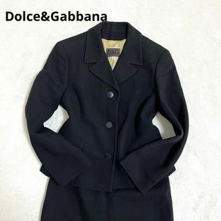 DOLCE&GABBANA - 480 ドルチェアンドガッバーナ スカートスーツ ブラック