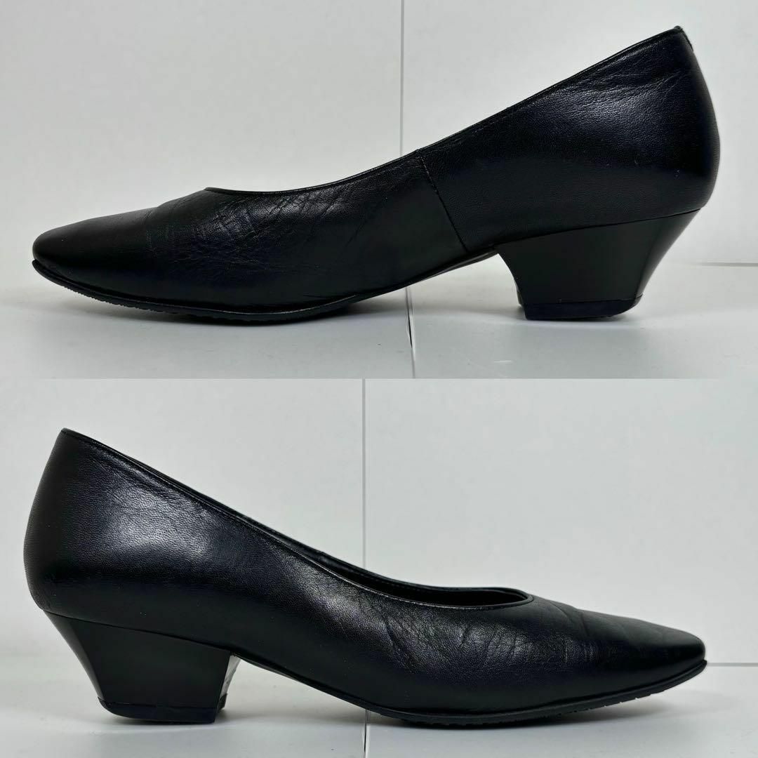 Wacoal(ワコール)のWacoal ワコール 21.5 サクセスウォーク スクエアトゥ パンプス 黒 レディースの靴/シューズ(ハイヒール/パンプス)の商品写真