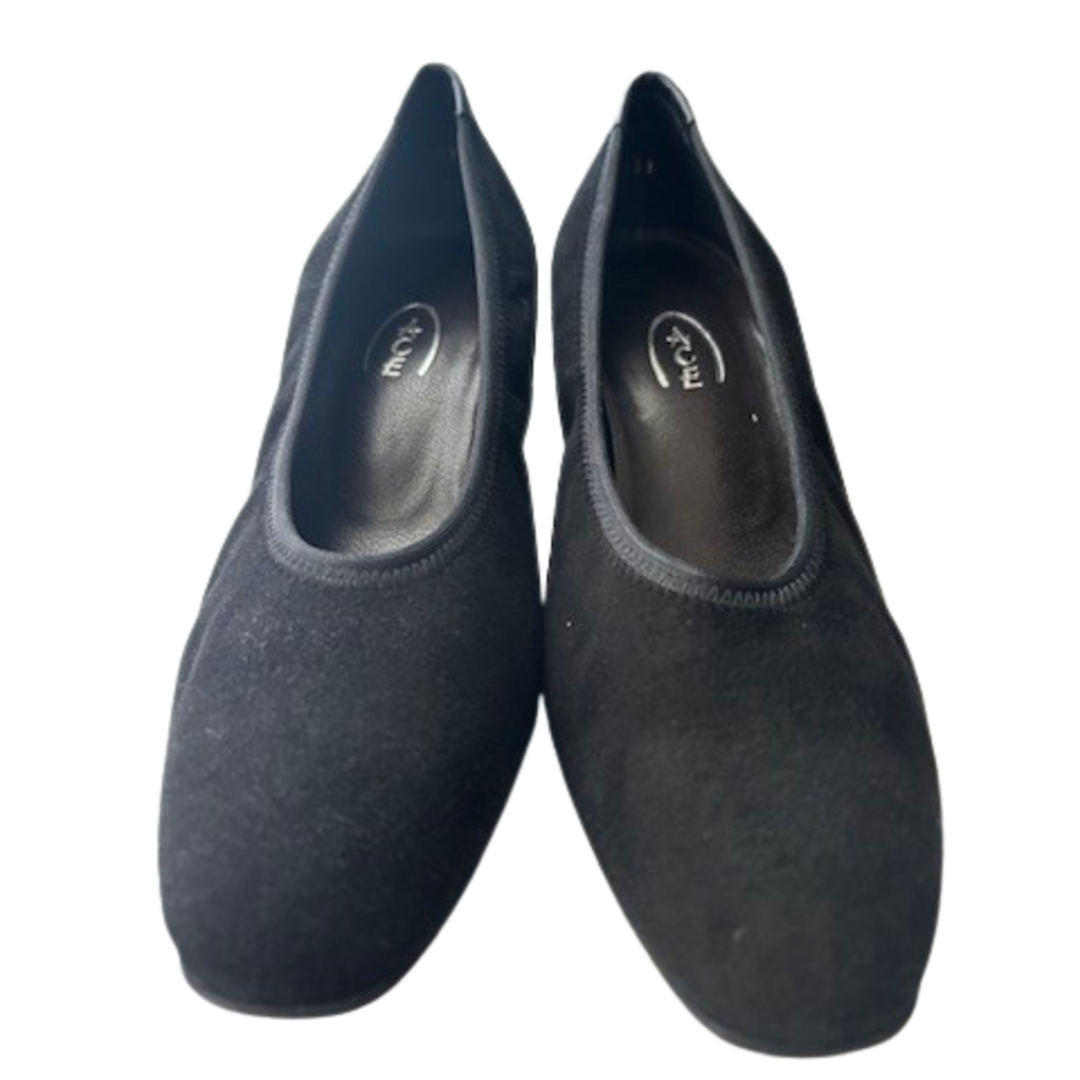 【最終値下げ】 ACE エース スウェード パンプス 22.0cm  美品 中古 レディースの靴/シューズ(ハイヒール/パンプス)の商品写真