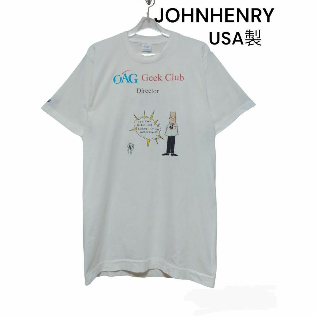 JOHN HENRY　USA製　古着　Tシャツ　半袖　OAG　GEEK CLUB メンズのトップス(Tシャツ/カットソー(半袖/袖なし))の商品写真